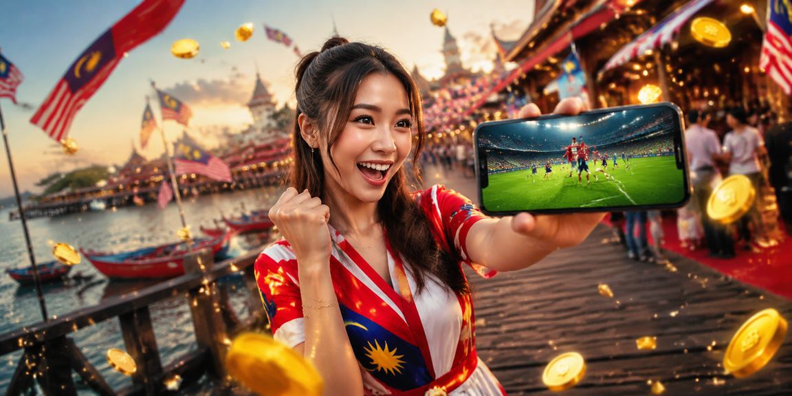 Pemain menggunakan telefon bimbit menonton siaran langsung bola sepak